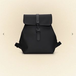 Rains Bucket Backpack, Black